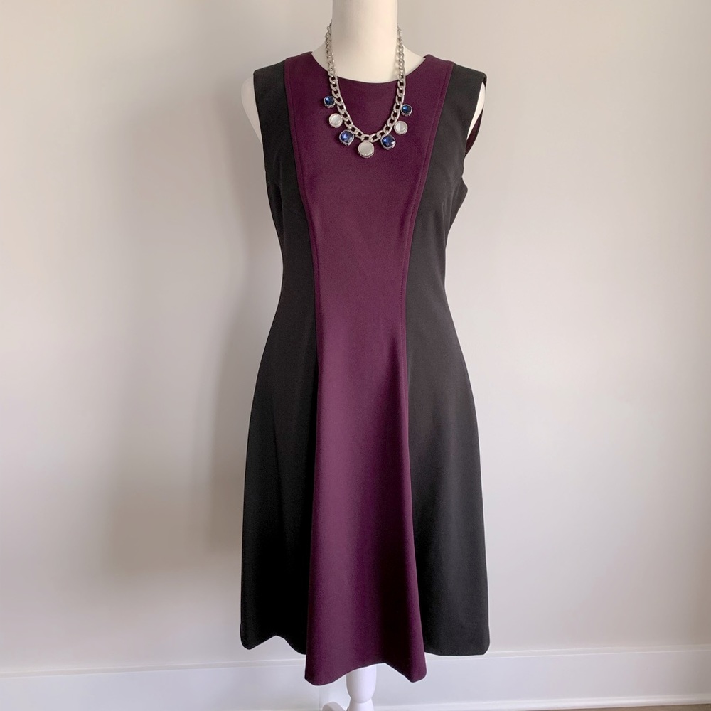 $25 TOMMY HILFIGER Fit&Flare Purple Dress